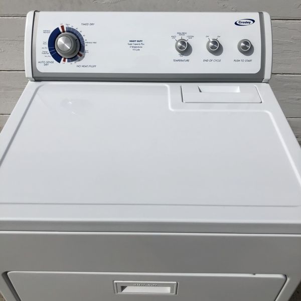 CROSLEY GAS DRYER SUPER CAPACITY HEAVY DUTY for Sale in National City