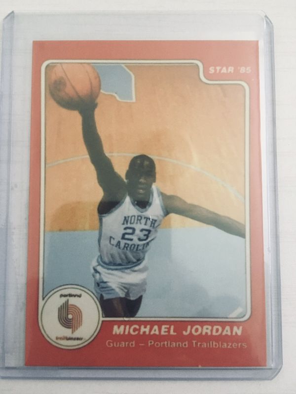 Michael Jordan Rare Error Rookie Card for Sale in