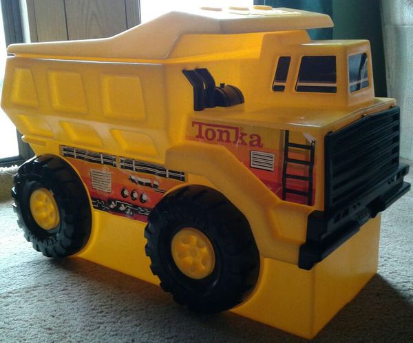 wooden truck toy box