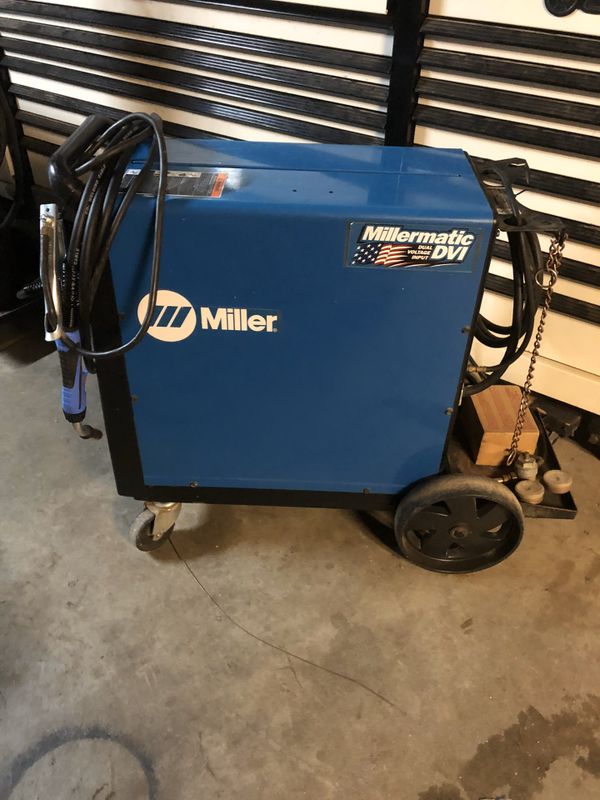 Miller Millermatic DVI 110v/220v MiG welder new gun super clean for