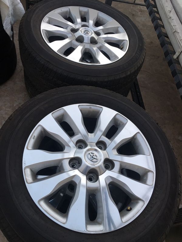 Factory OEM Toyota Tundra Sequoia 20" rims wheels and tires for Sale in City of Industry, CA ...