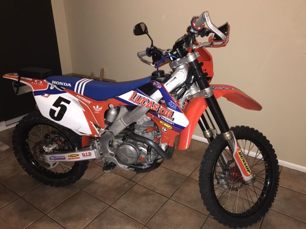 honda 450 dirt bike street legal