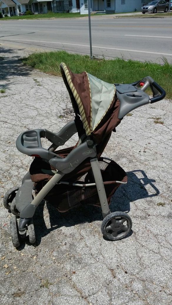 Evenflo Comfort Fold Stroller Easy One Hand Folding Convenient