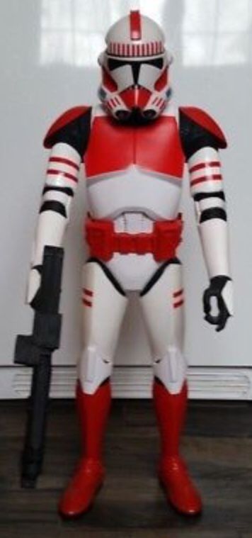 red clone trooper armor