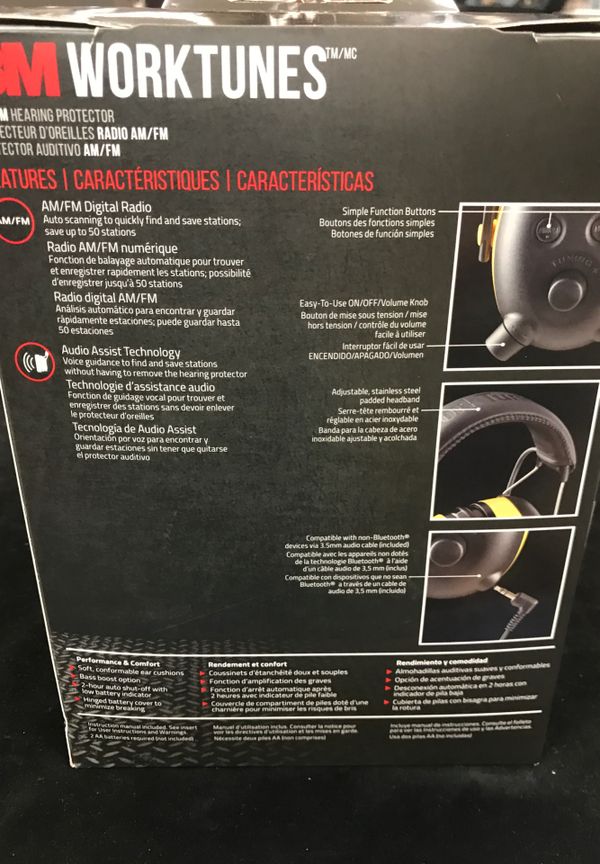 3M WORKTUNES Headphones. for Sale in San Antonio, TX - OfferUp