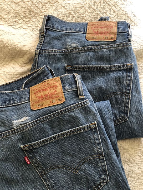 2 pairs of Levi’s 550 36x30. Used for Sale in Bakersfield, CA - OfferUp