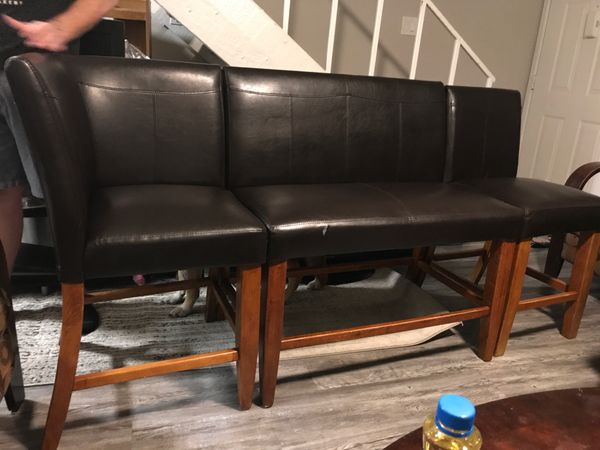 Ashley Furniture real Leather 4 piece set for Sale in Webster, TX - OfferUp