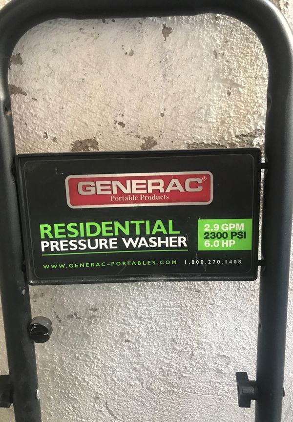 Generac Pressure Washer 2300 psi for Sale in Edgewater, NJ - OfferUp