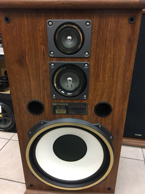 Vintage Fisher STV-724 Home Theater Speakers Pair for Sale in Riverside, CA - OfferUp
