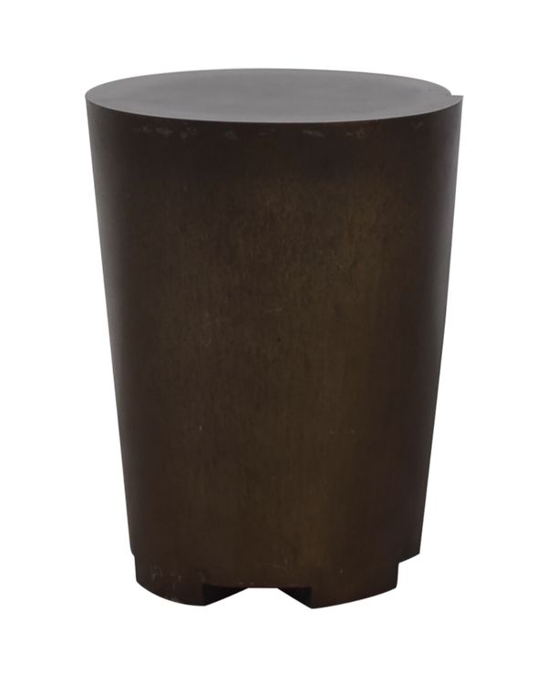 Crate & Barrel Drum Metal Accent Table for Sale in Redmond, WA OfferUp