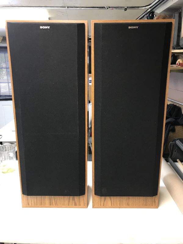 Pair of SONY SS-U311 Floor Standing Tower Speakers for Sale in Addison ...