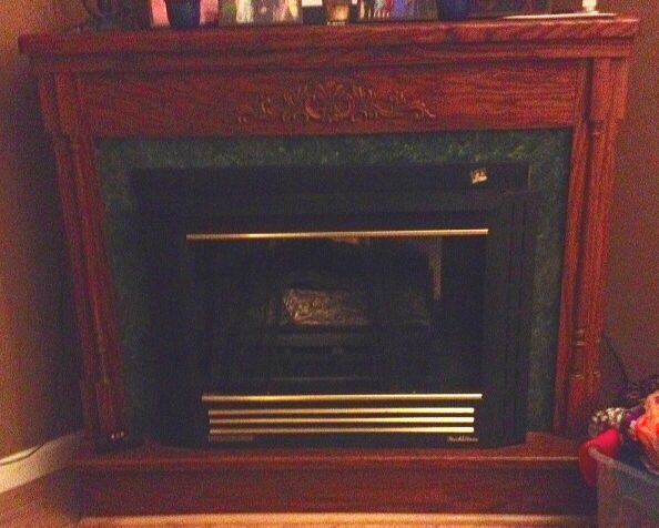 Buck stove with gas logs model FP-34-ZC for Sale in Easley ...