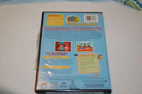 Dora the Explorer Pirate Adventure Movie DVD for Sale in Elk Grove, CA ...