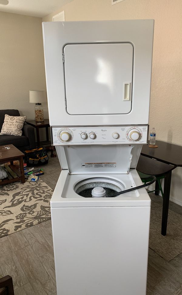 Whirlpool Thin Twin Stackable Washer Dryer for Sale in ...
