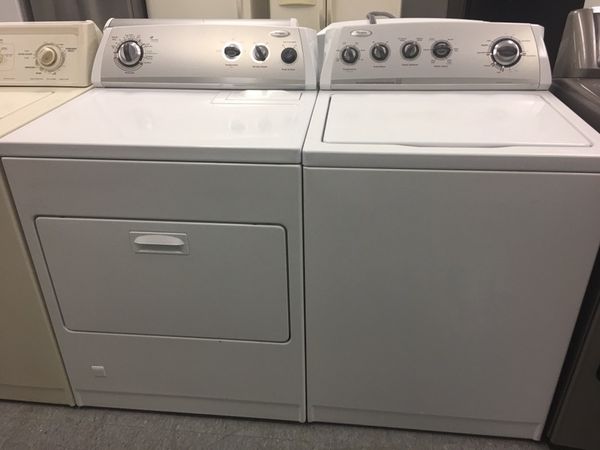 2 YEAR OLD WHIRLPOOL WASHER AND GAS DRYER SET/6 MONTH WARRANTY for Sale ...