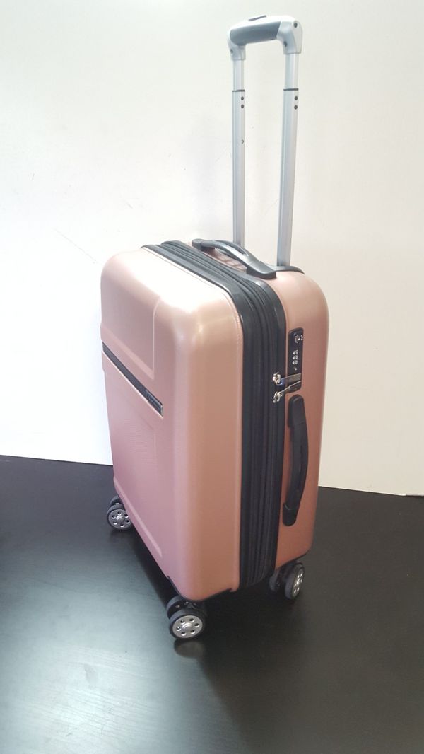 london fog suitcase pink hardshell weymouth