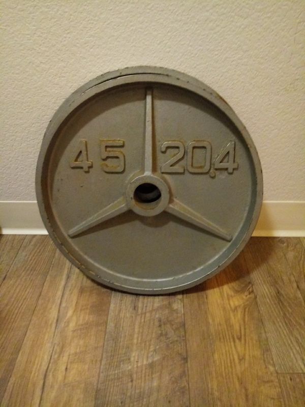Olympic 45 lbs plates for Sale in Dixon, CA OfferUp
