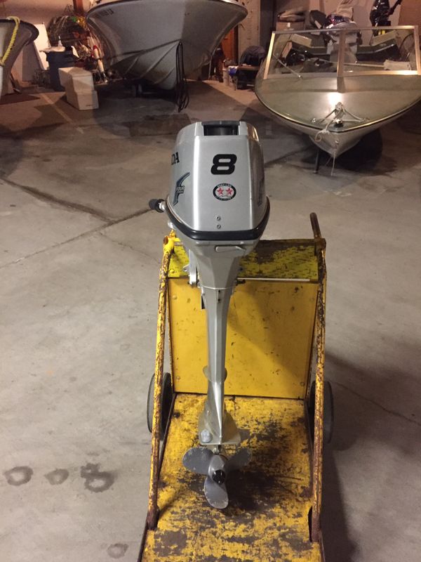 8 HP Honda Outboard Kicker Motor for Sale in WA OfferUp