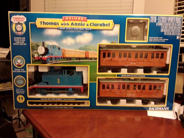 Bachmann Deluxe Thomas With Annie Clarabel Large Scale Electric Train For Sale In Castro