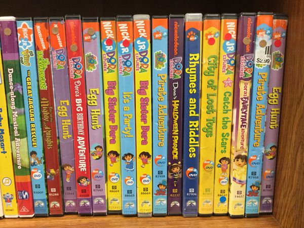 Dora The Explorer VHS DVD Collection