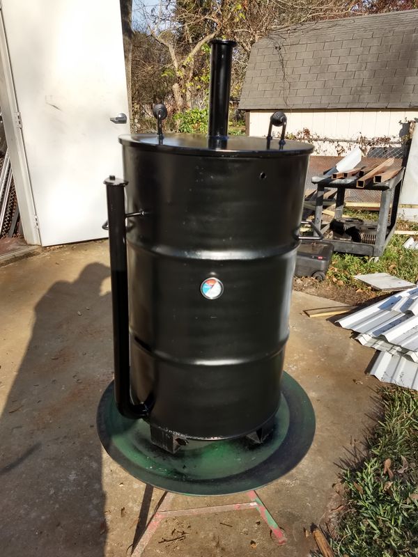 Ugly Drum Smoker barrel. 35 gal. Grill or BBQ pit. for Sale in Houston ...