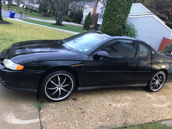 2000 SS Monte Carlo on 20 inch low profile custom rims for Sale in ...