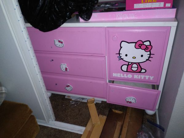 Hello Kitty Dresser For Sale In Lancaster Ca Offerup