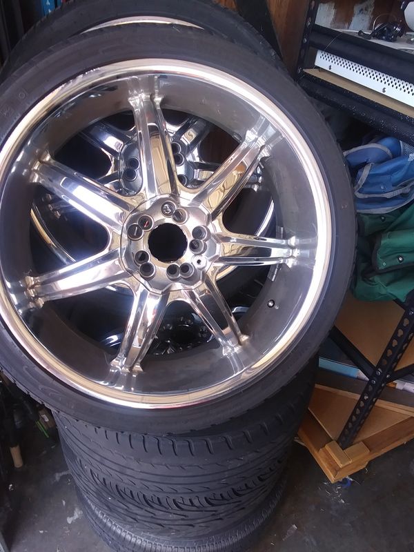 $300 20s U2 wheels with lexani tires for Sale in Stockton, CA - OfferUp