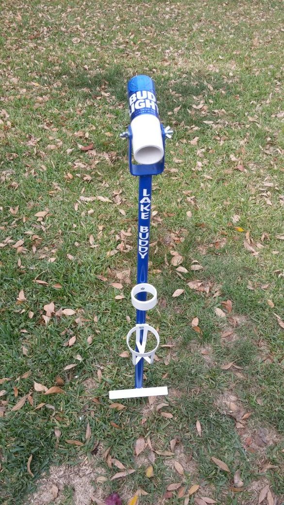 Lake Buddy custom fishing pole holder for Sale in Ontario