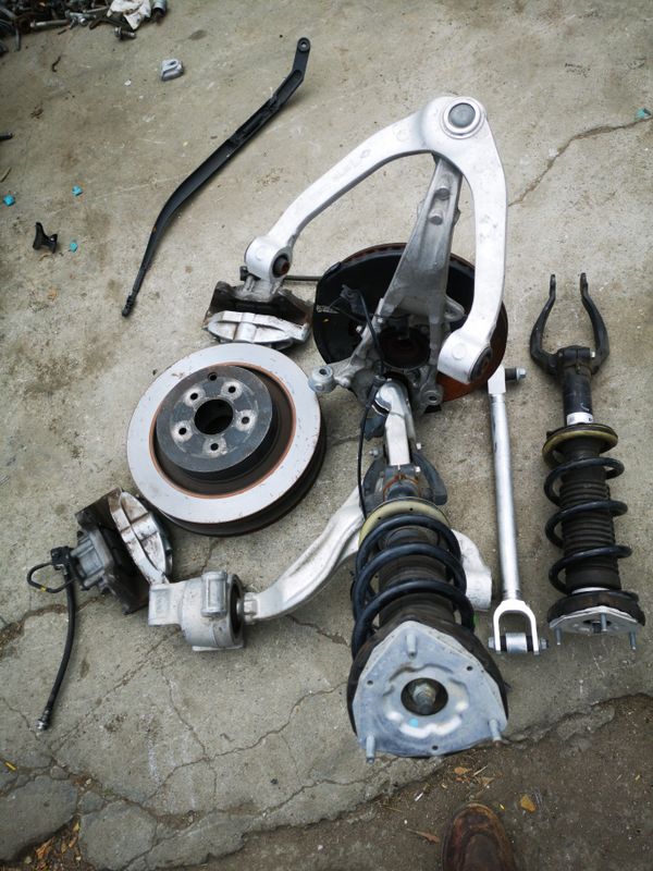 2016 INFINITI Q50 ALL WHEEL DRIVE from LEFT SUSPENSION, rear side