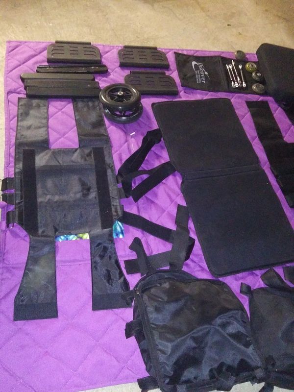 Air hawk power wheelchair parts like arm rest front or back wheels 3