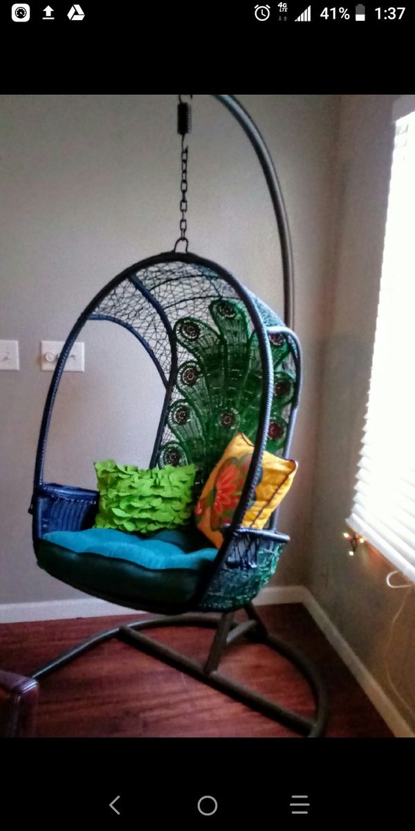 pier one swing chair with stand CEGICAP