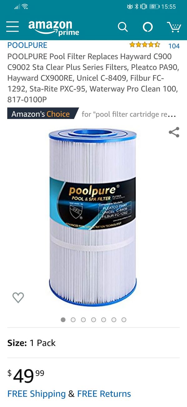 Pool Filter Replaces Hayward C900 C9002 Sta Clear Plus Series Filters