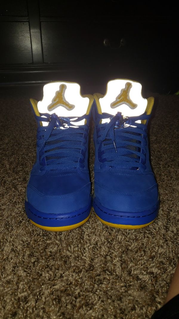 jordan 5s yellow