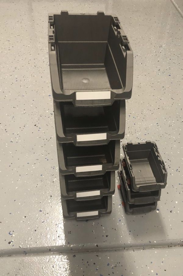 Husky Stackable Storage Bins (5big&3small) for Sale in Irvine, CA - OfferUp