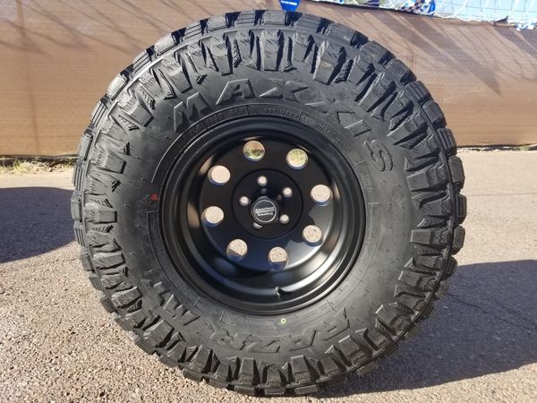 5lug or 6lug 15x10 American Racing Rims LT33x12.50R15 Maxxis RAZR 6ply Mud Terrains for Sale in ...