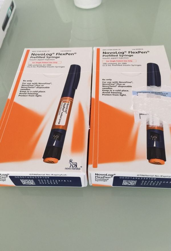 Novolog flexpen Two brand new boxes for Sale in Tampa, FL OfferUp