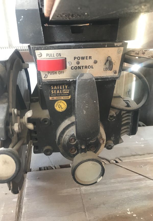 Craftsman 12 inch radial arm saw for Sale in Palmdale, CA OfferUp