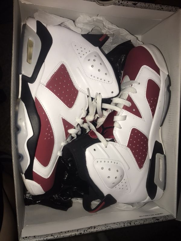 air jordan 6 carmine for sale