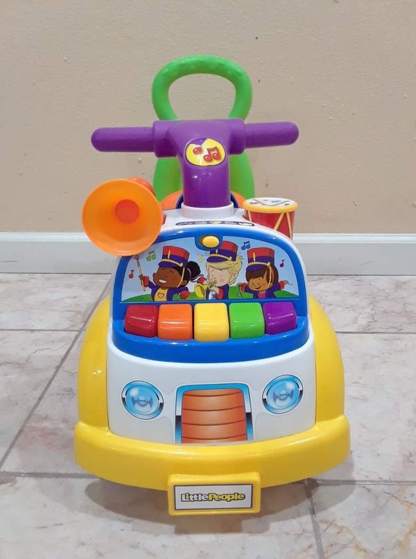 fisher price push and ride car