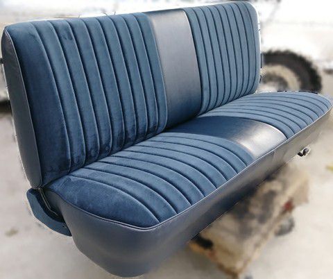 1973-1988 Chevy C10 Blue Truck Bench seat for Sale in Whittier, CA