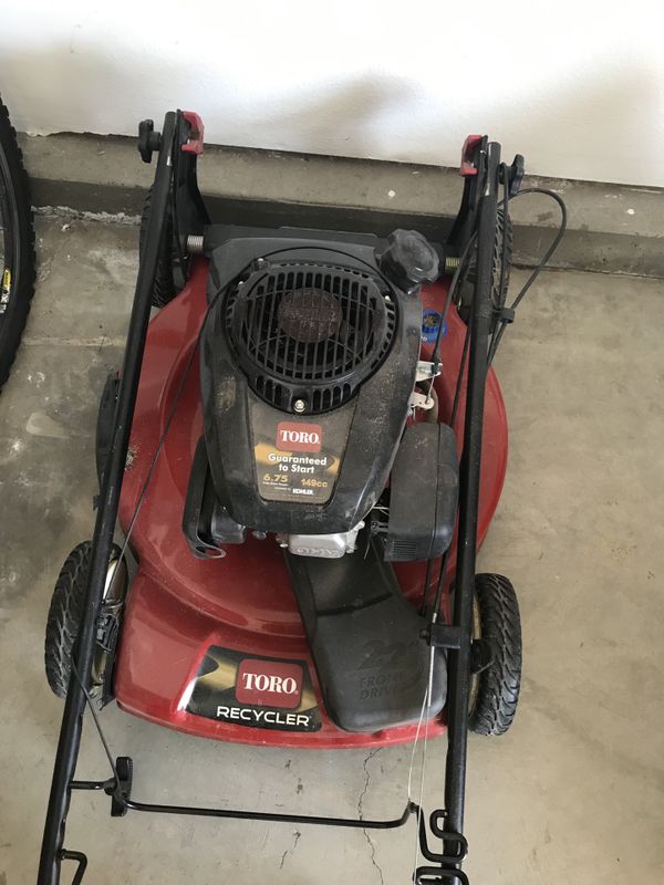 Toro Lawn mower 6.75 Torque/149 cc For Sale $125 for Sale in Corona, CA ...