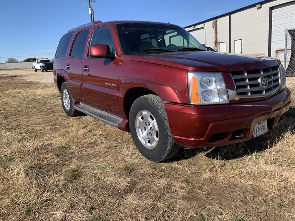 Cadillac escalade 2001