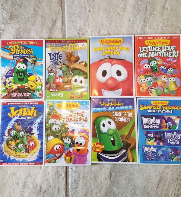 VEGGIE-TALES CHILDREN'S DVD MOVIE COLLECTION for Sale in El Paso, TX ...