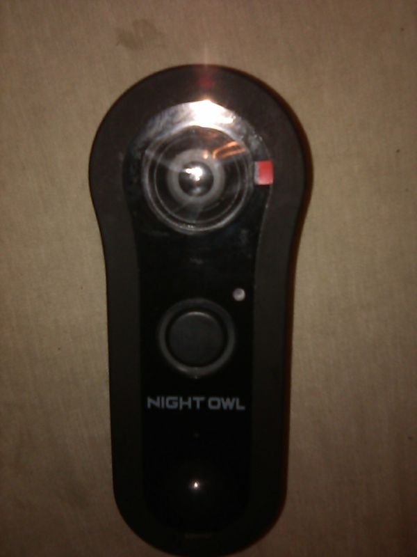 night owl doorbell noisy audio