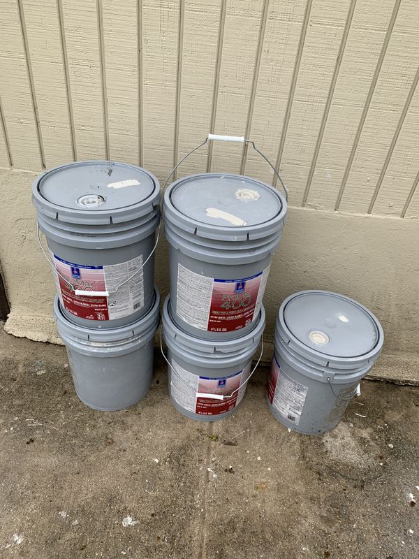 5 gallon paint buckets for Sale in San Antonio, TX OfferUp