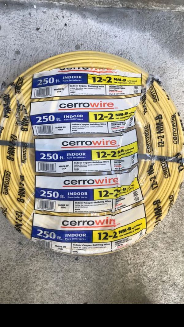 Romex wire 12-2 no-b housing electrical wire for Sale in Sweet Home, OR