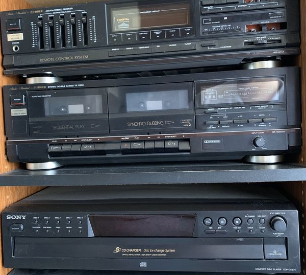 Vintage Fisher Home Stereo Systems