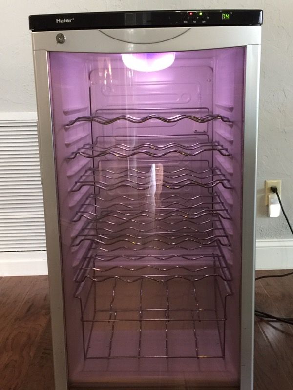 Haier wine cooler for sale 125! Haier 30 bottle wine cooler in