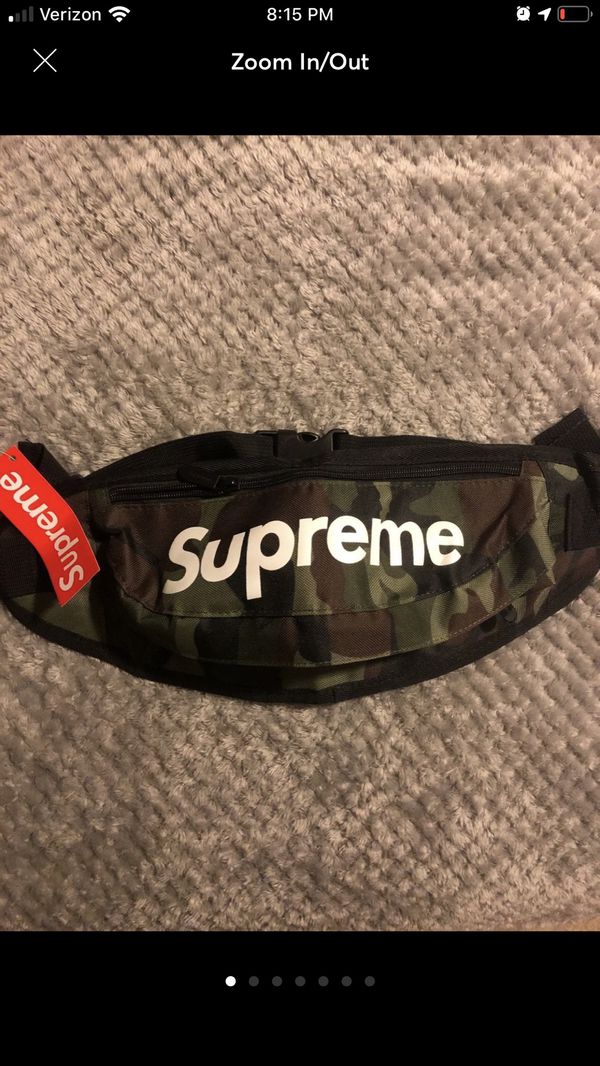 New in bag supreme camo fanny pack for Sale in Oro Valley, AZ - OfferUp